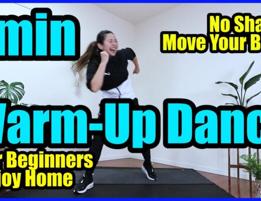3 min Warm-Up Dance/ No Shame!  Move Your Body!/ For Beginners/ StayHome